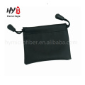 Single pull portable leather gift pouch